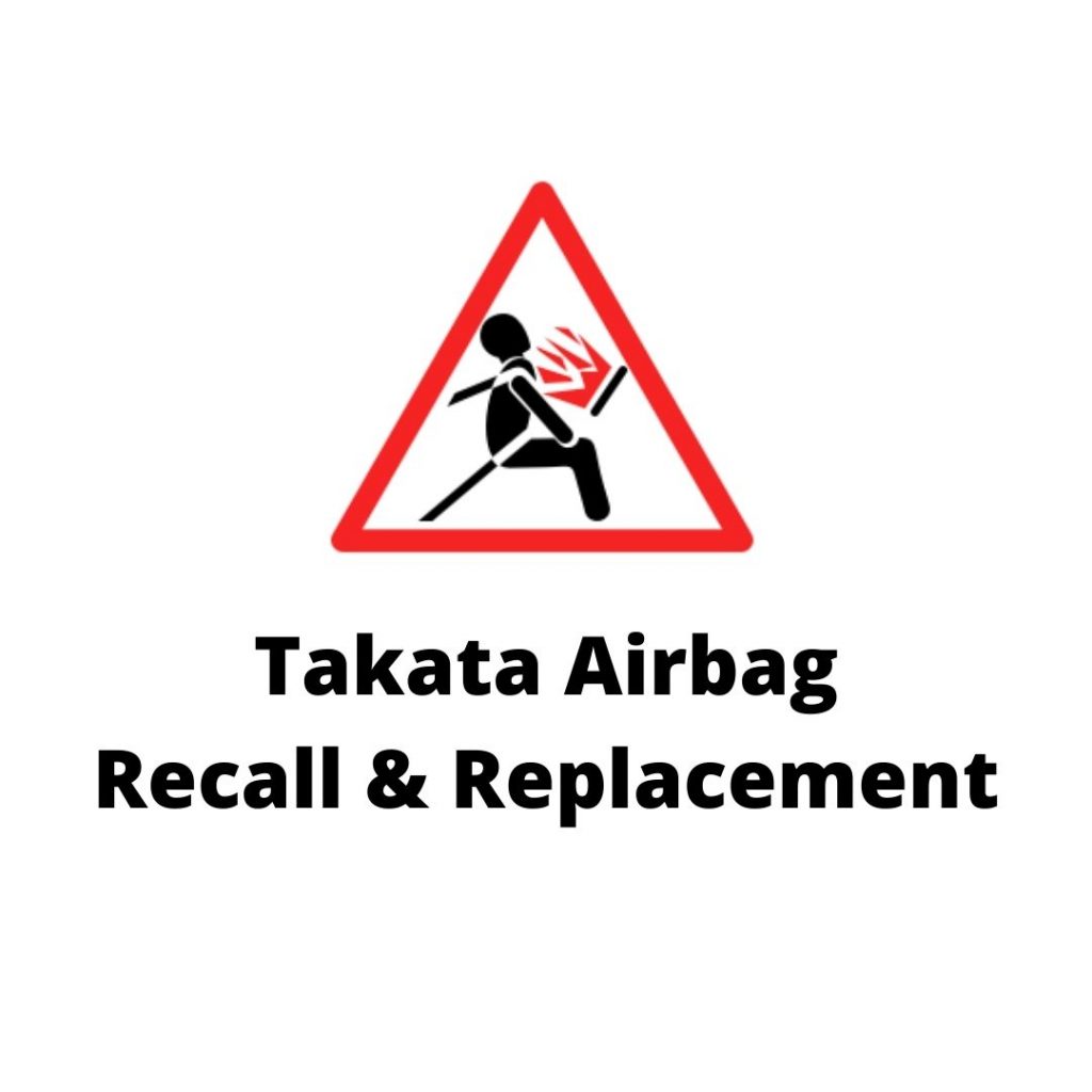 takata airbag recall and replacement