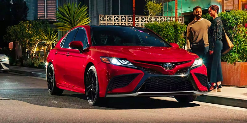 2024 Toyota Camry on the curb