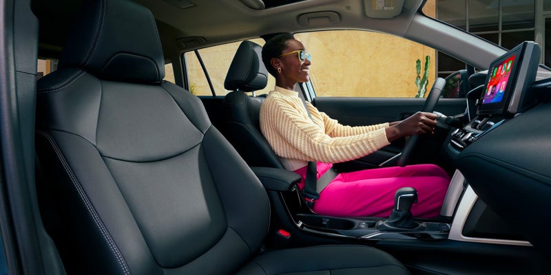 2024 Toyota Corolla Cross Front Interior With Driver