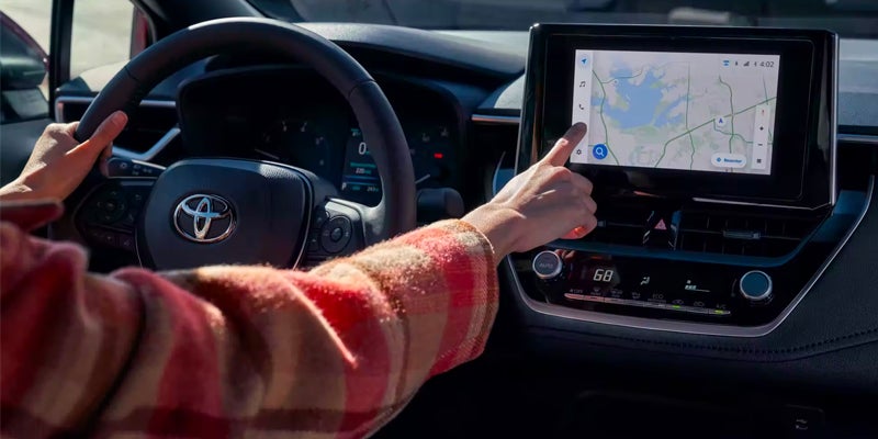 2024 Toyota Corolla infotainment center