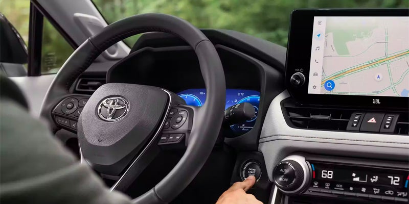 2024 Toyota RAV4 Being Turned On