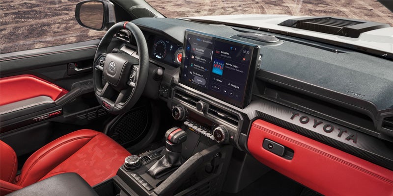 2024 Toyota Tacoma driver's interior