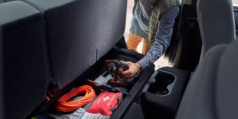 2024 Toyota Tundra storage