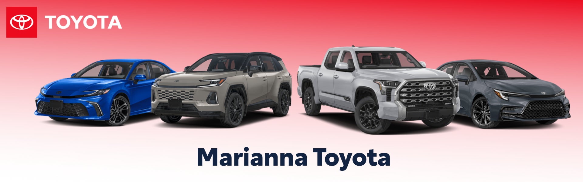 2026 Toyota Models at Marianna Toyota