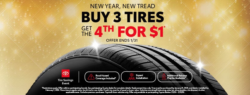 tire sale jan 2026