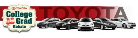 College Grad Rebate - Marianna Toyota in Marianna FL