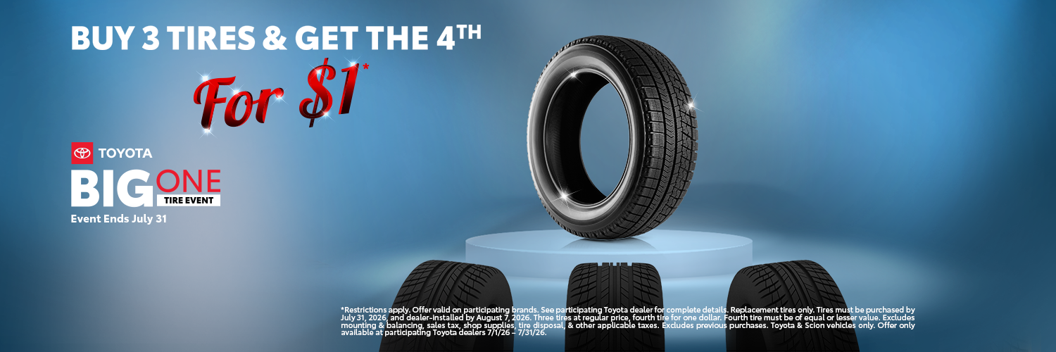 July Tire Sale Big One